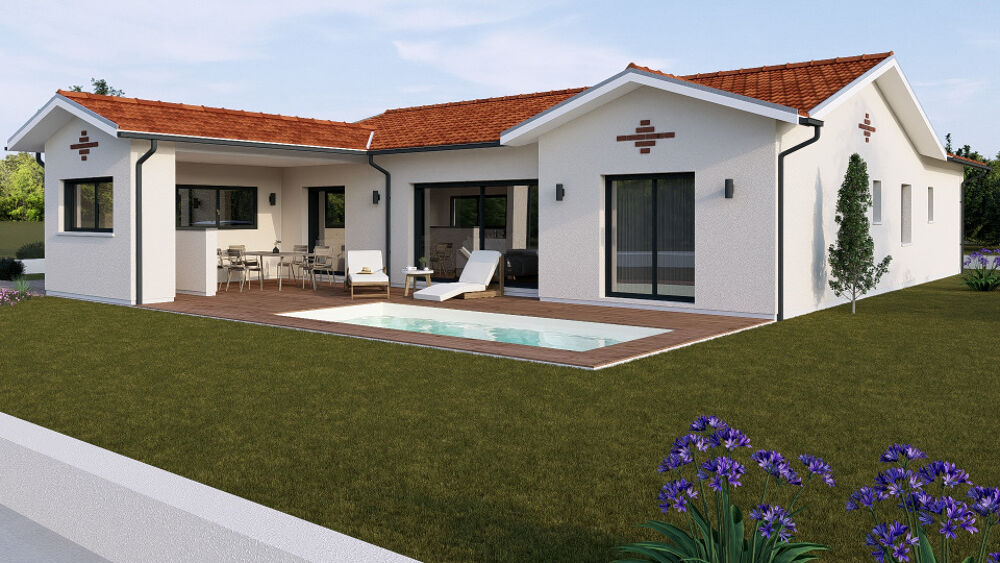 Sur un terrain de 620 m² dans un quartier résidentiel d'....