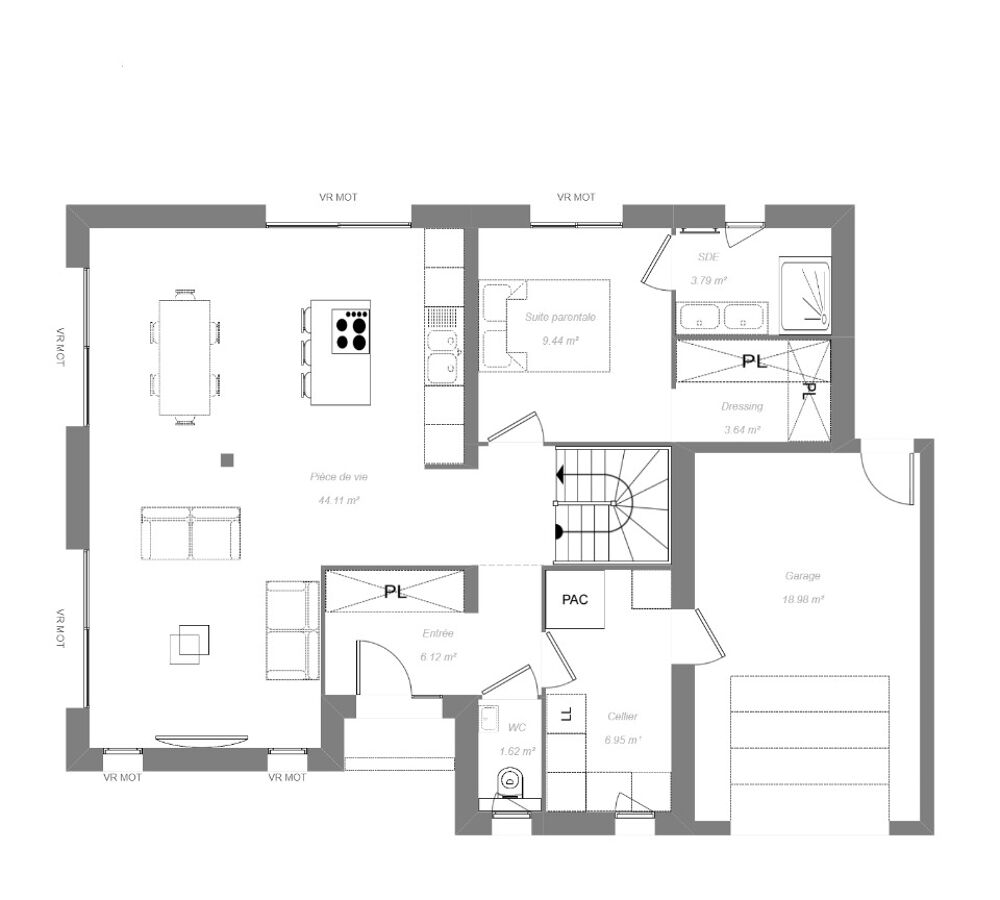 MAISON À CONSTRUIRE 120 M² LE BLANC 5 PIÈCES De....