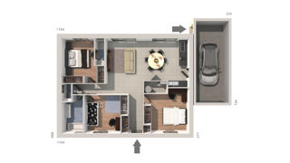  Maison 4 pi�ces 80 m� Ribaute-les-tavernes