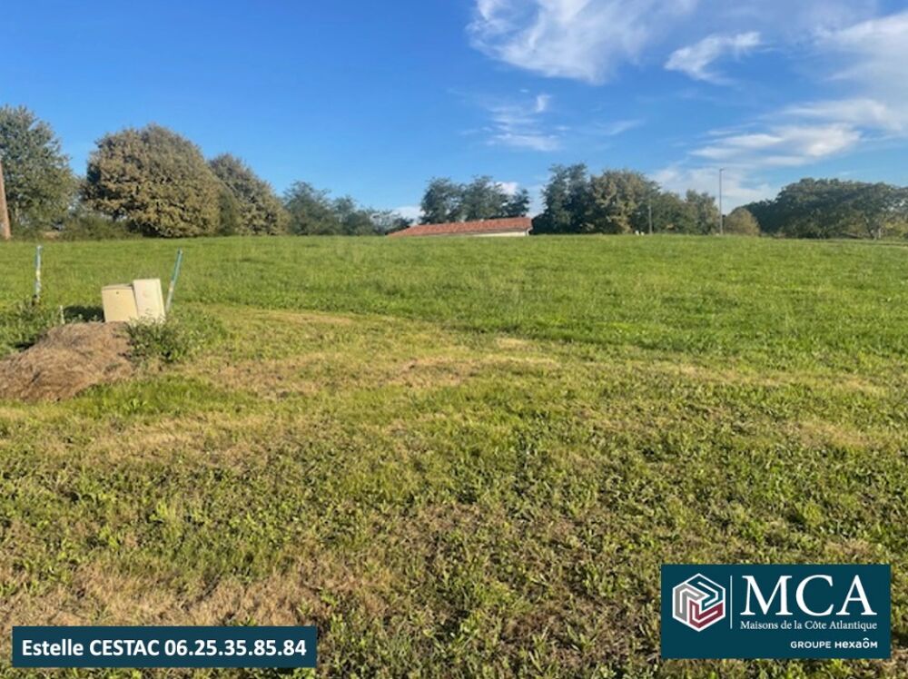 vente Terrain - 1000 m² Saint-Aubin (40250)