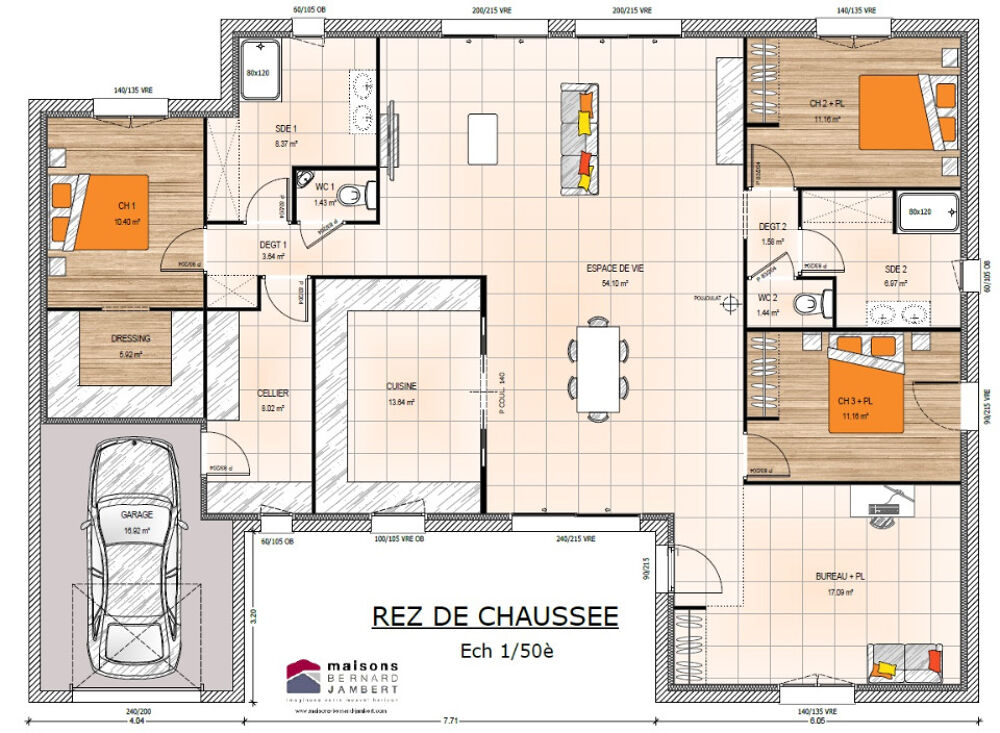 vente Maison - 6 pièce(s) - 150 m² Pruillé (49220)