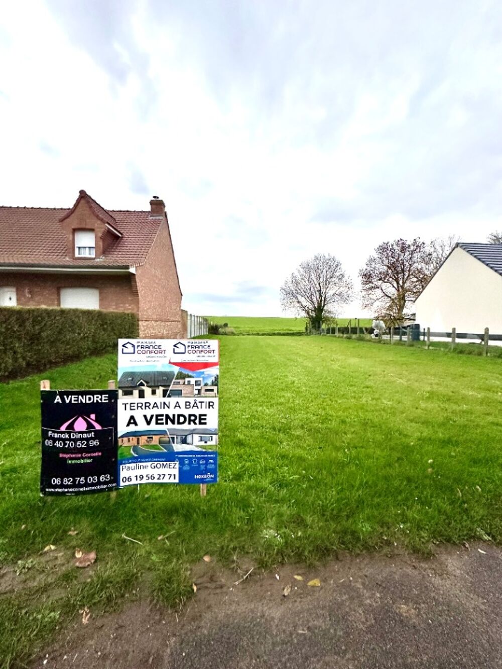 vente Terrain - 679 m² Bantigny (59554)