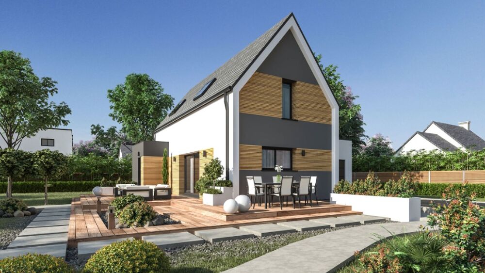 MAISON À CONSTRUIRE DE 91 M² À GUIDEL, PROCHE DE LORIENT....