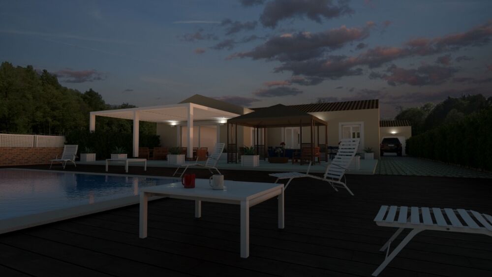 Roquefort-des-Corbières : maison de 5 pièces (110 m²) pl....