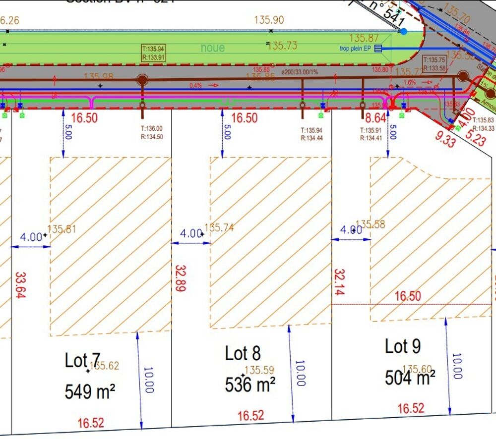 vente Terrain - 536 m² Dreux (28100)