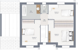  Maison à vendre 6 pièces 105 m²