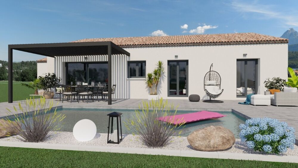 D'architecture contemporaine, cette maison de 120m² est ....