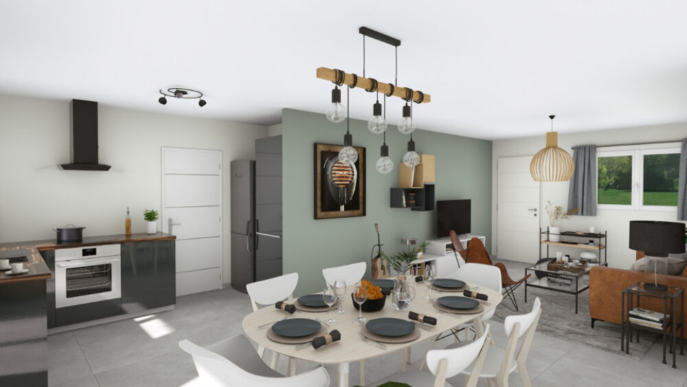 MAISON À CONSTRUIRE DE 75 M² PROCHE D'ANGERS, 4 PIÈCES<B....