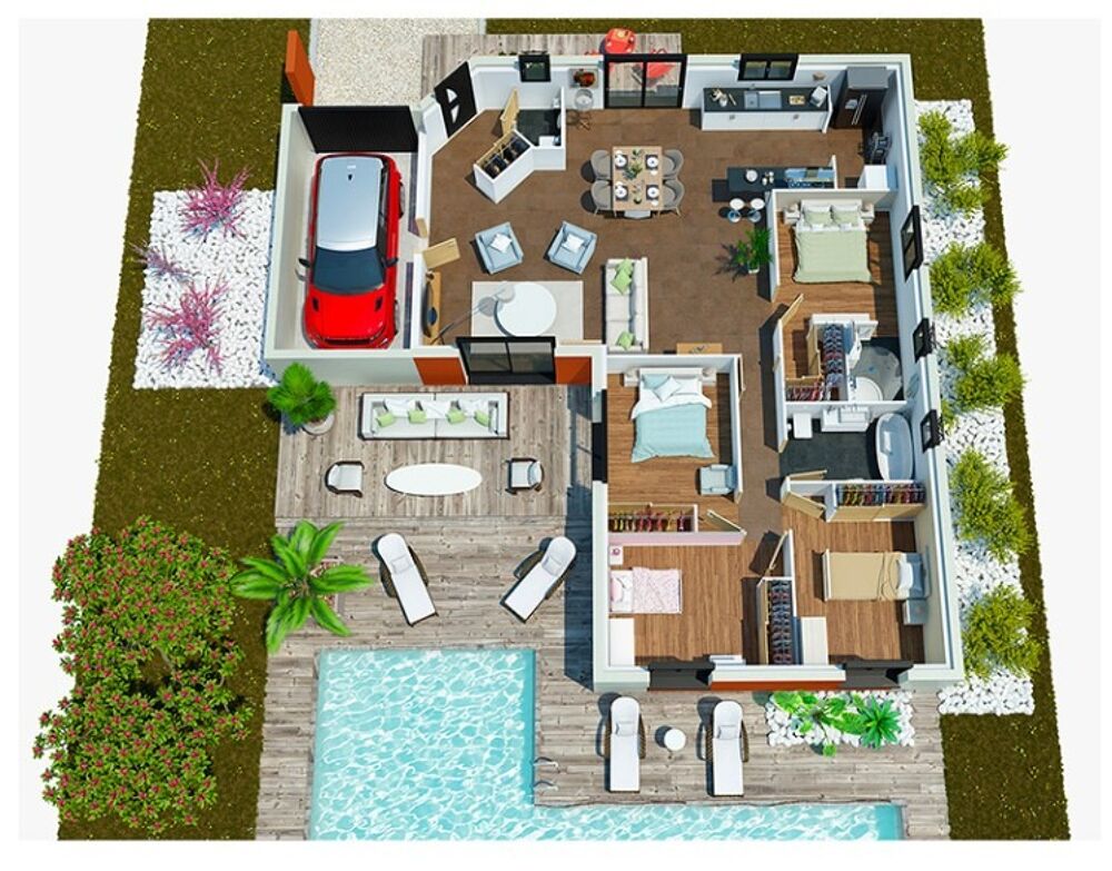Villa Nahia + terrain à Orx - Nature, calme et authentic....