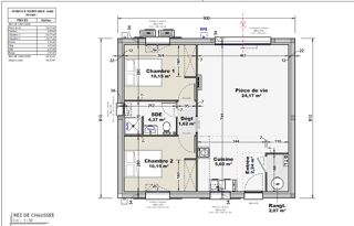  Maison � vendre 3 pi�ces 60 m�