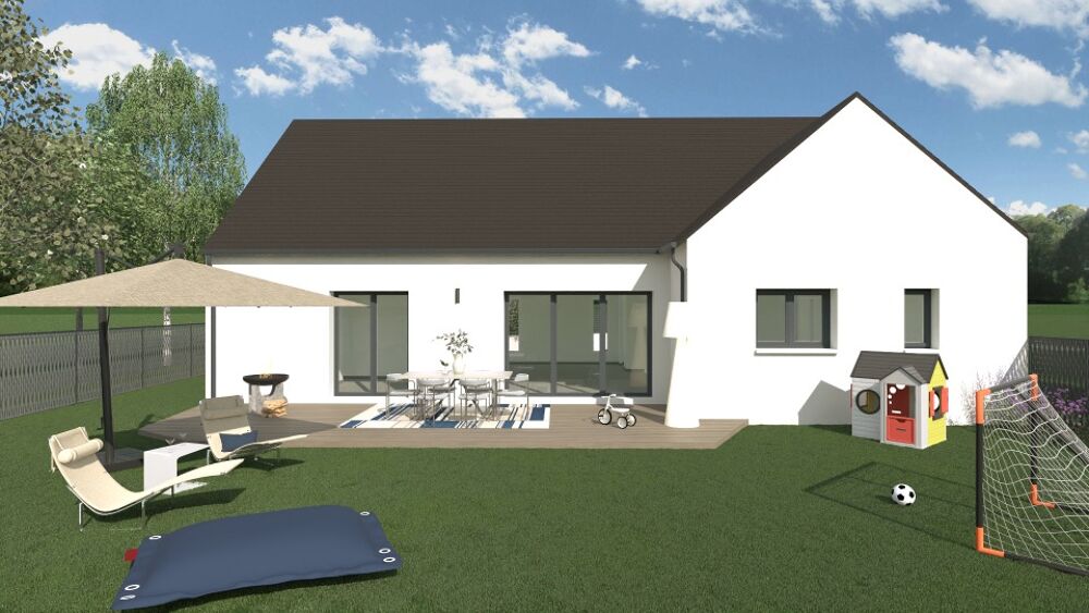 Maison de 90m² habitable avec combles aménageables. ....