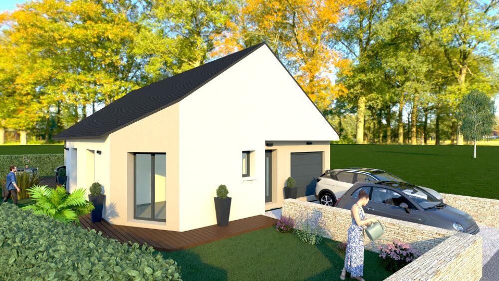 Bénouville - Maison neuve 4 pièces - 93 m² de plain-pied....