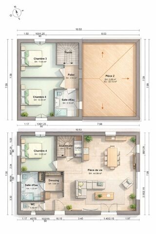  Maison � vendre 4 pi�ces 98 m�