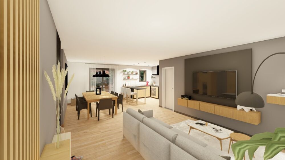 A 500 m du centre ville. MAISON À CONSTRUIRE DE 120 ....