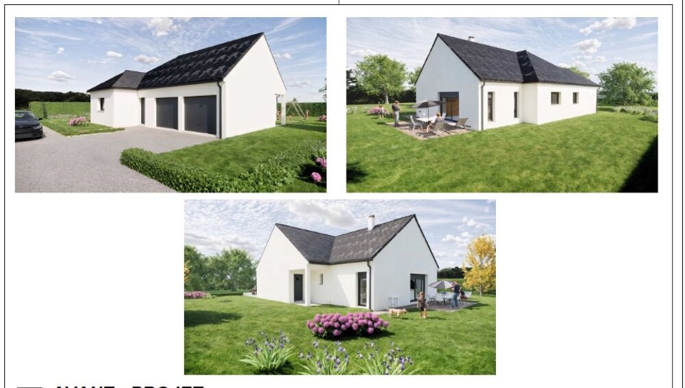 VENTE : maison de 4 pièces (105 m²) à L'Huisserie Id....