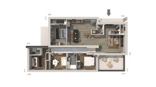  Maison 4 pi�ces 110 m� Marcorignan