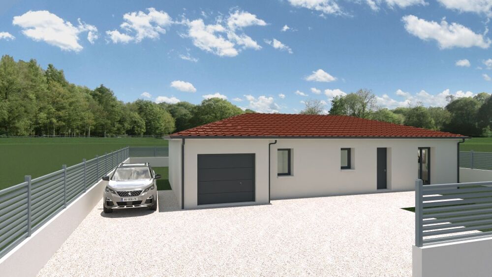 MAISON À CONSTRUIRE DE 93 M² PROCHE DE BOURG-EN-BRESSE<B....