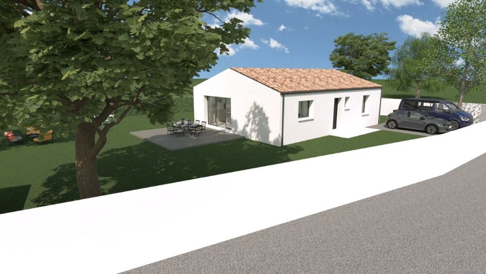 Maison neuve de 85 m² à construire à Saint-Christophe - ....