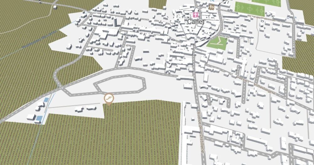 vente Terrain - 534 m² Canet (11200)