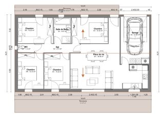  Maison � vendre 4 pi�ces 86 m�