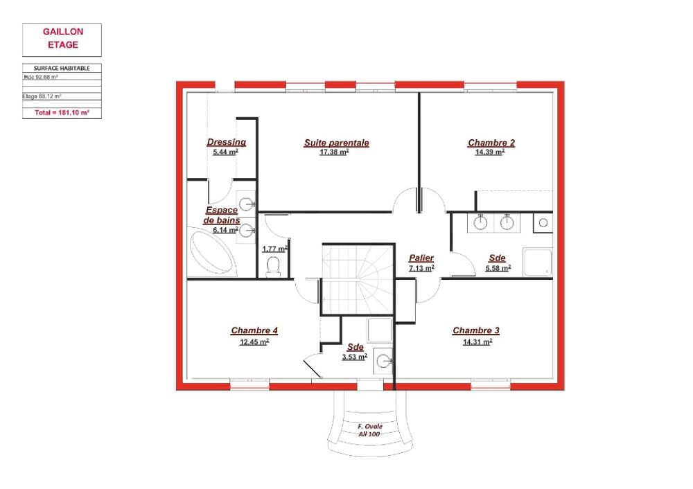 vente Maison - 7 pièce(s) - 190 m² La Celle-Saint-Cloud (78170)