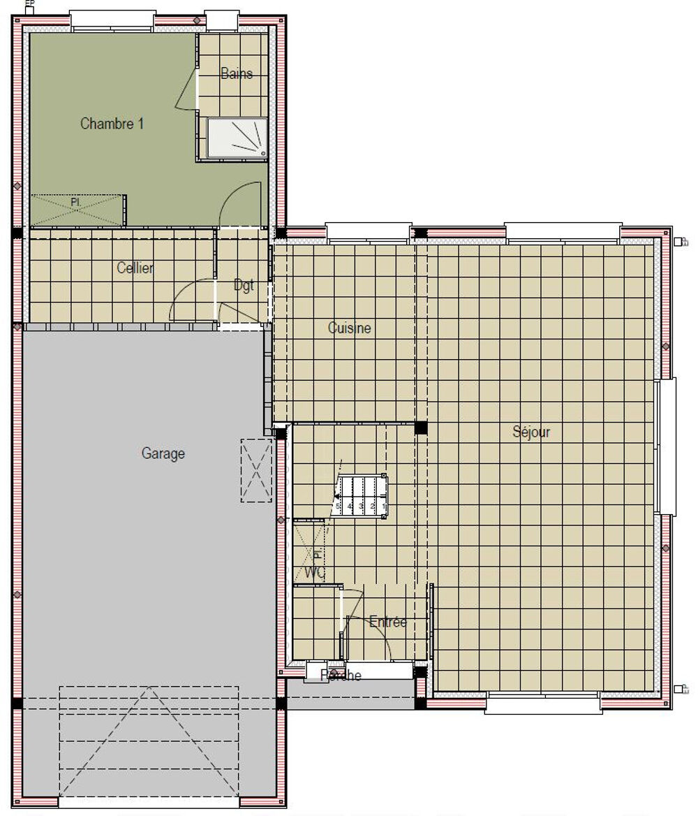 MAISON À CONSTRUIRE DE 138 M² IDÉALEMENT SITUÉE À FILLÉ,....