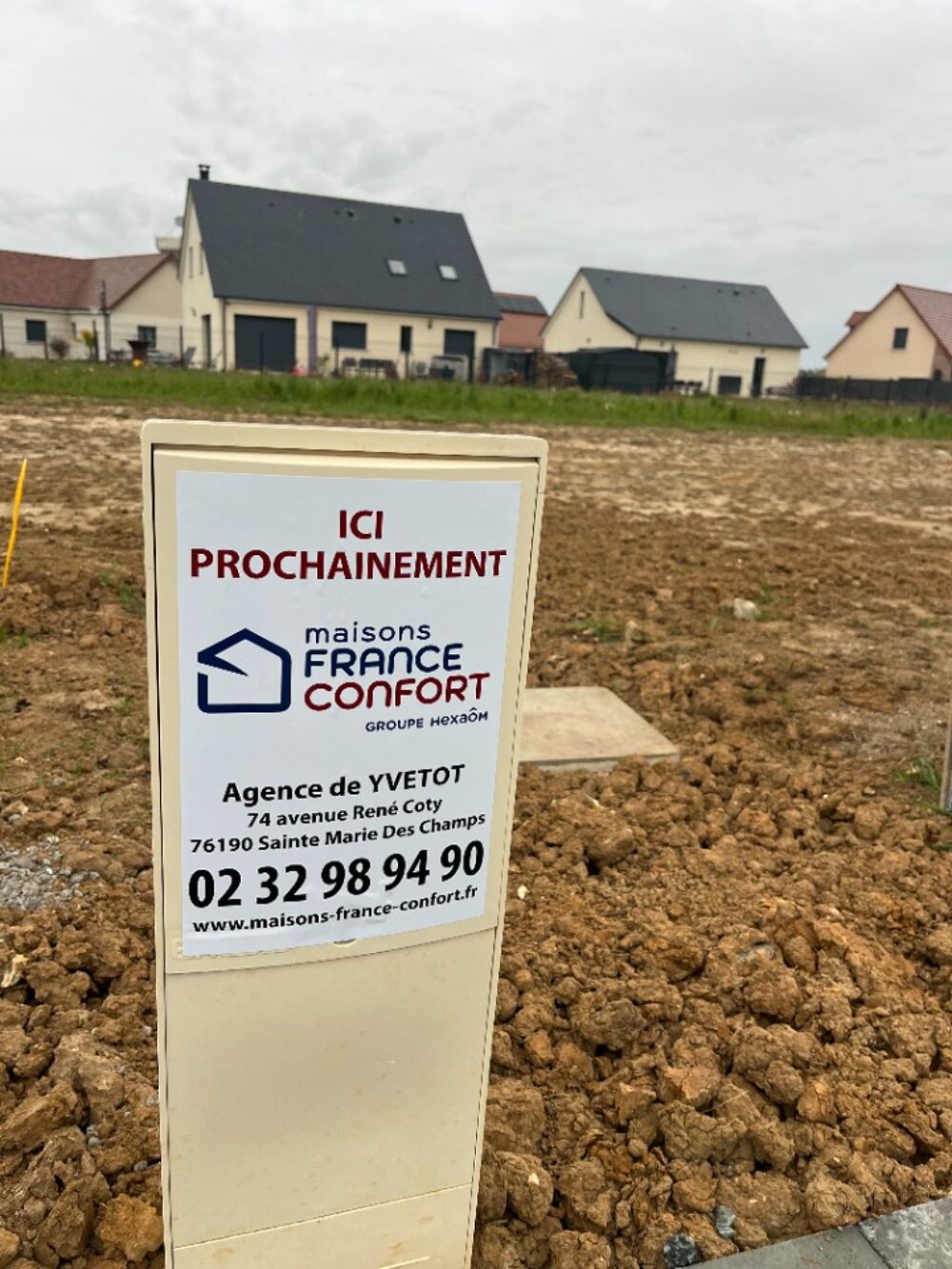 vente Terrain - 523 m² Bosc-le-Hard (76850)