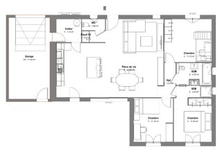  Maison 6 pi�ces 100 m� Castillon-du-gard