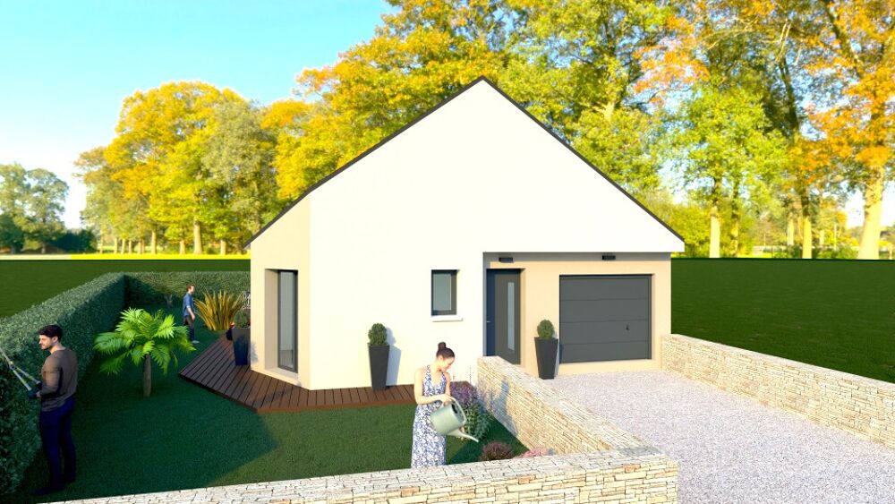 Bénouville - Maison neuve 4 pièces - 93 m² de plain-pied....