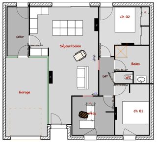  Maison à vendre 4 pièces 80 m²