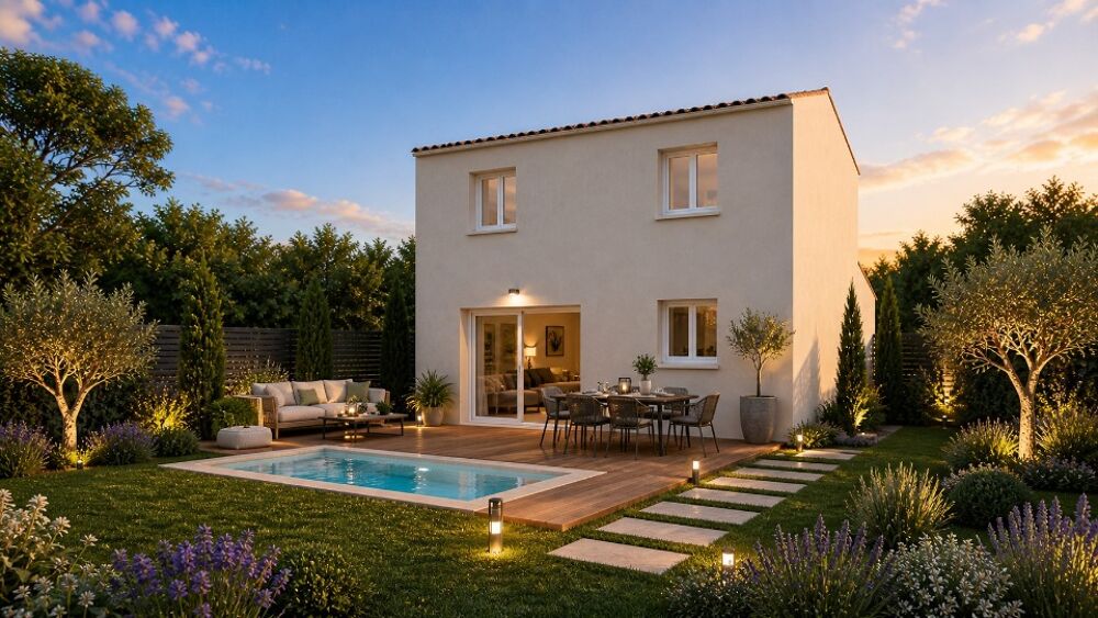 A MANDUEL , maison neuve à construire sur 200 m2 de terr....