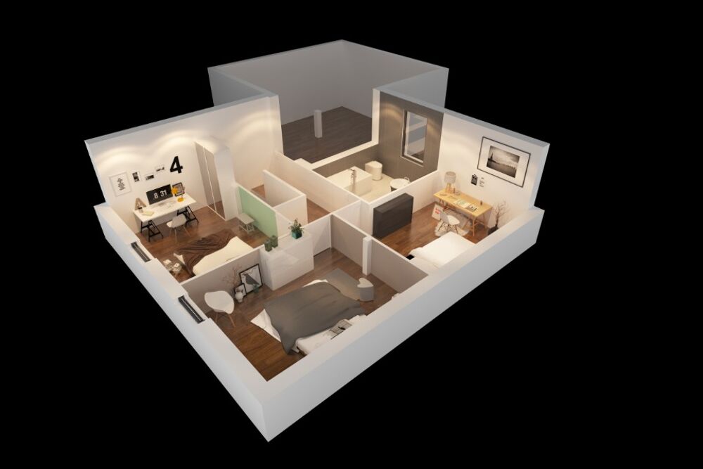 vente Maison - 4 pièce(s) - 101 m² Sundhoffen (68280)