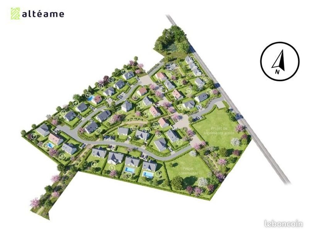 MAISON À CONSTRUIRE DE 92 M² À BRÉAUTÉ, AVEC 5 PIÈCES, P....