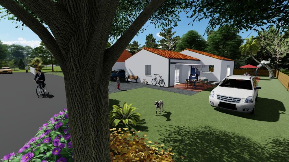 MAISON À CONSTRUIRE DE 90 M² PROCHE DE LA ROCHE-SUR-YON<....
