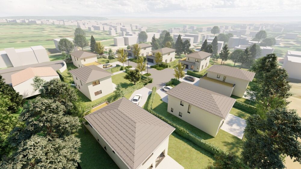 vente Terrain - 860 m² Charly-Oradour (57640)