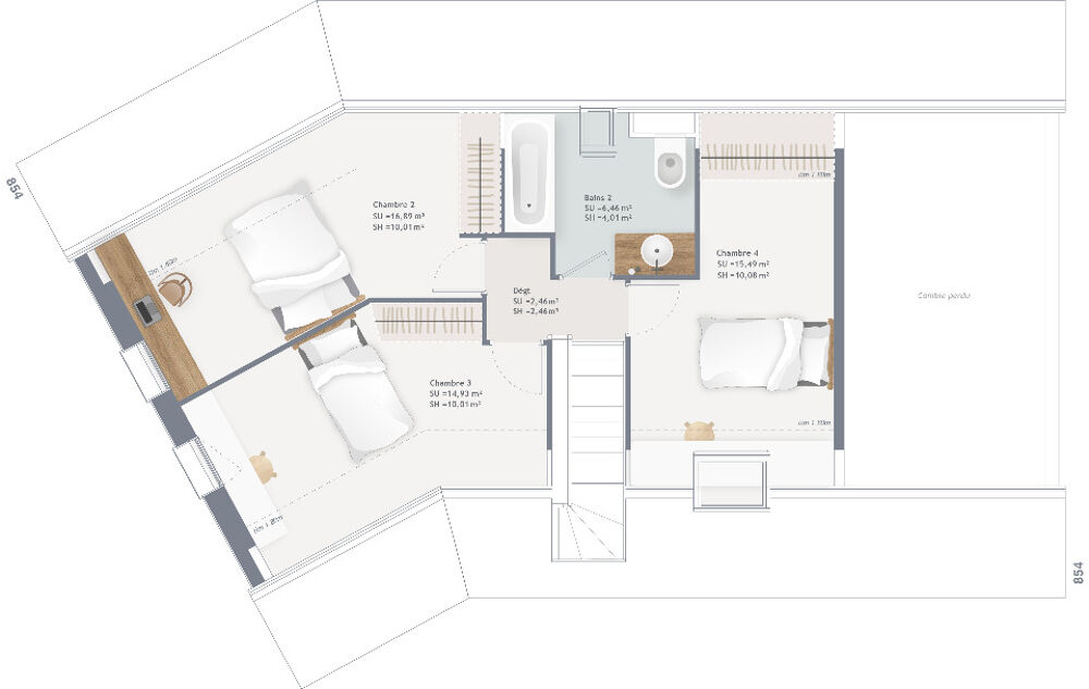 vente Maison - 7 pièce(s) - 110 m² Videlles (91890)