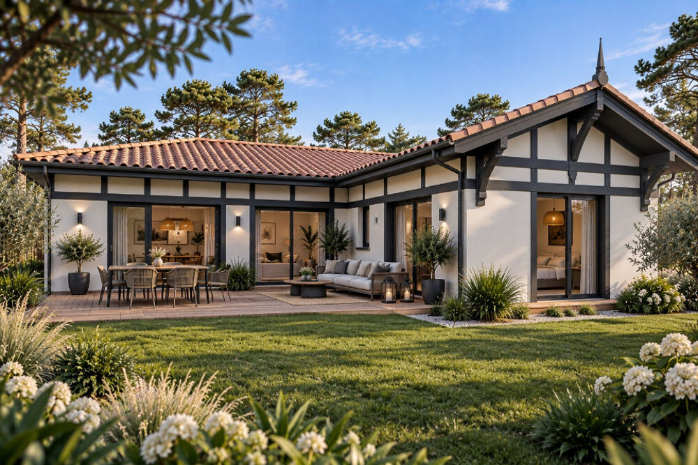 ARCACHON , TERRAIN + VILLA À CONSTRUIRE Offrez-....