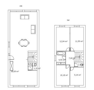  Maison � vendre 5 pi�ces 115 m�