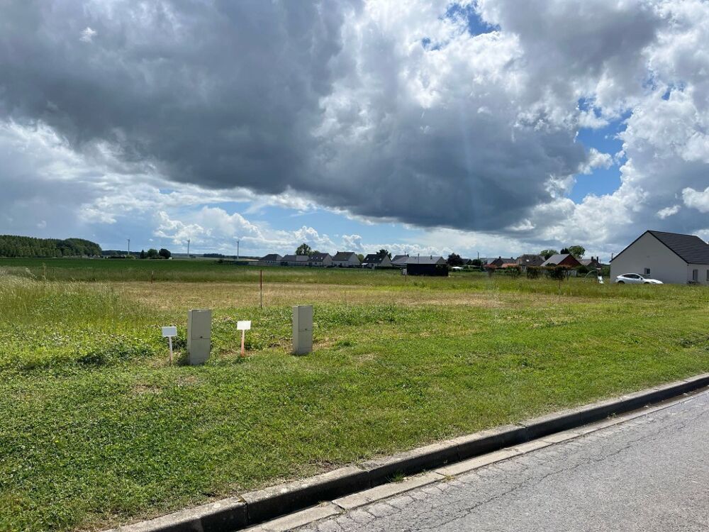 vente Terrain - 800 m² Brouchy (80400)