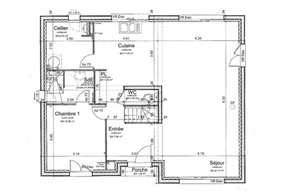 MAISON À CONSTRUIRE DE 134 M² PROCHE DE DIEPPE, 5 PIÈCES....