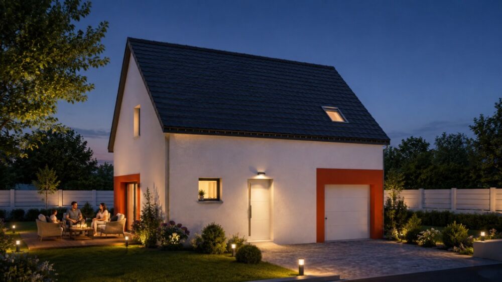 Maison neuve LIMA - 3 chambres + garage intégré - 376 30....