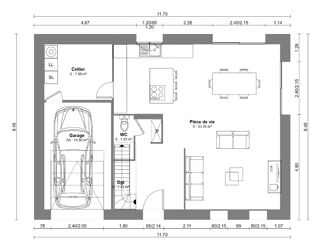  Maison � vendre 1 pi�ce 140 m�