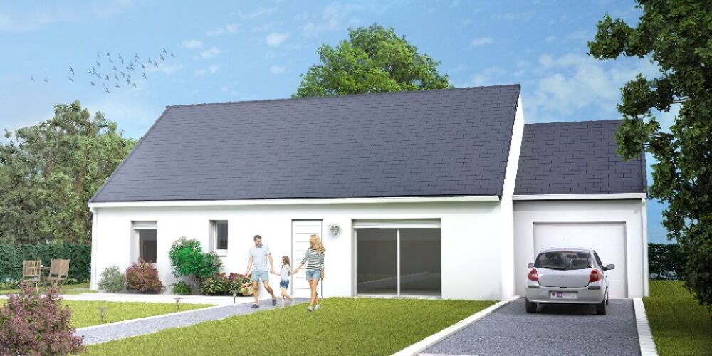 Maison compacte de 82m2 avec une pièce à vivre de 41m2 a....