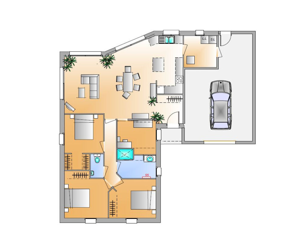 Maison de 5 pièces (104 m²) à vendre à La Garnache M....
