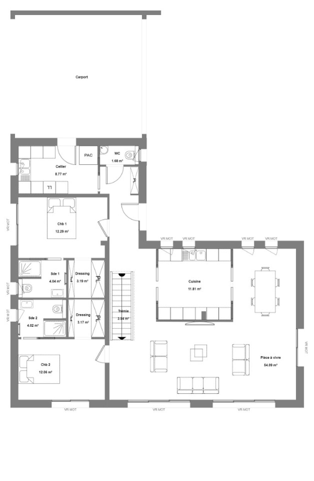 vente Maison - 7 pièce(s) - 150 m² Beaumont-la-Ronce (37360)
