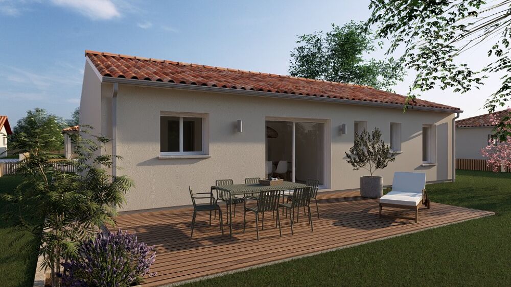 À SAINT-PIERRE-DE-MONS - UN PROJET FONCTIONNEL ET LUMINE....