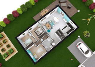  Maison � vendre 4 pi�ces 80 m�