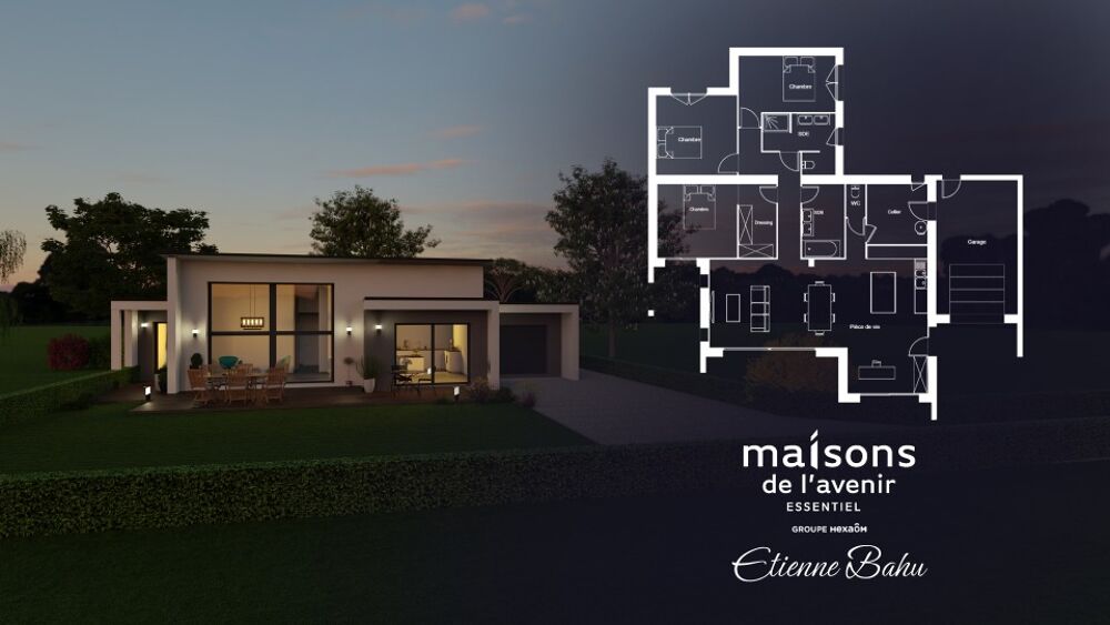 🏡 Maison Contemporaine de Plain-Pied - 137 m² à ....