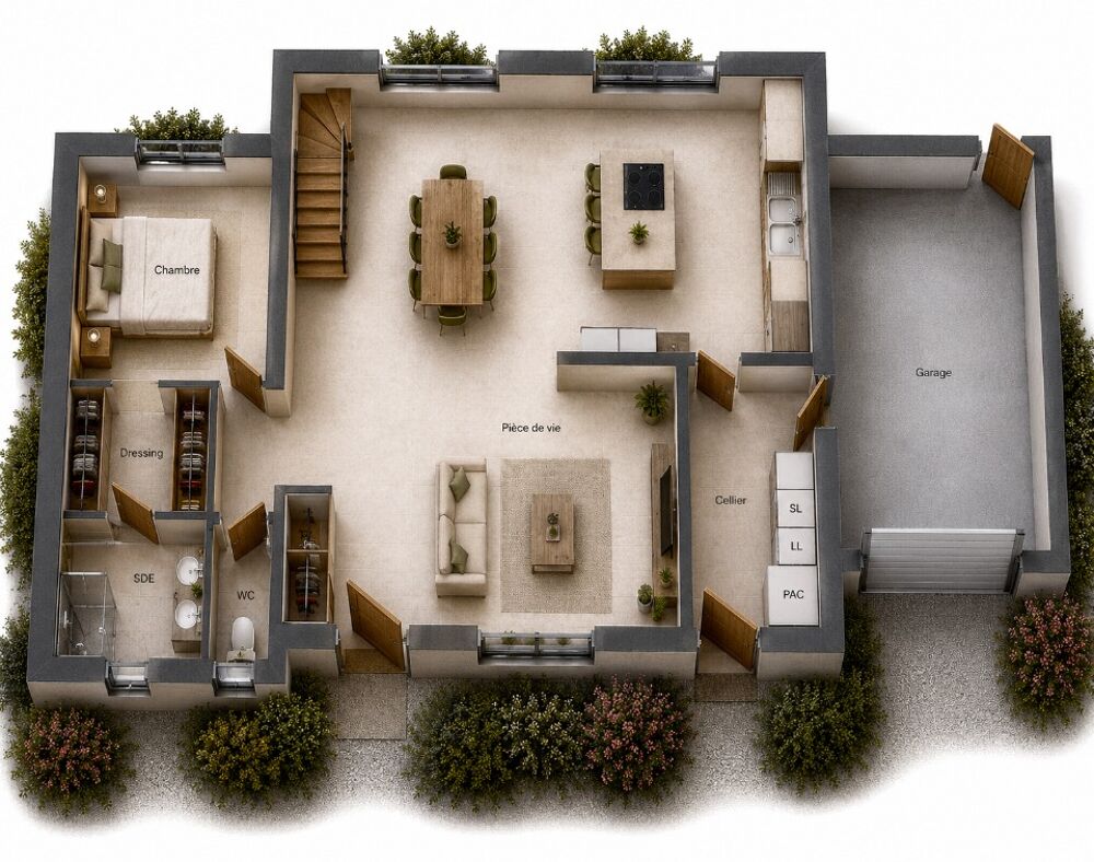 vente Maison - 6 pièce(s) - 150 m² Luynes (37230)