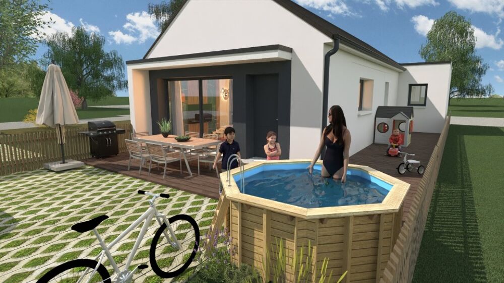 vente Maison - 4 pièce(s) - 80 m² Mordelles (35310)